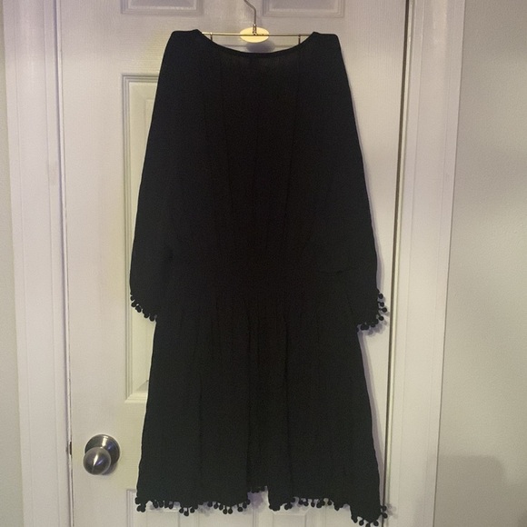 Franchesca’s Black Swim Coverup Size M #149 - Picture 5 of 8